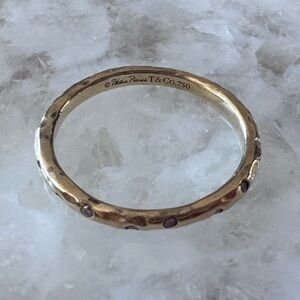 Tiffany & Co. Gold Diamond Women's Stacking Ring